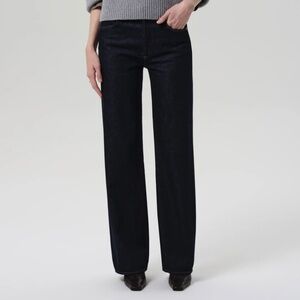 Citizens Of Humanity Dark Indigo Straight Leg Annina Jeans